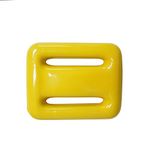 Scuba Choice Yellow Vinyl Coated Diving Lead Weights, 1LB