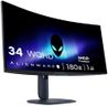 Alienware 34 Gaming Monitor - AW3425DWM, WQHD (3440x1440), 21:9 1500R Curved, 180Hz, VA, 1ms, AMD FreeSync Premium, VESA AdaptiveSync, 95% DCI-P3, HDR400, DisplayPort, 2 HDMI, 3 USB, 3 Jahre Garantie