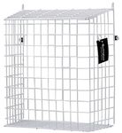 Buckingham 30051 Front Door Cage, Guard, Basket, Mail Catcher, Post, Letter Box, Pre-Assembled, White, Large