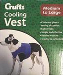 Crufts Pet Cooling Vest in Colour Box, Medium/Large, Blue