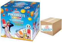 Dolfin Polaretti Fruit Juice Freezer Pops Ice Lollies to Freeze Pack of 80 x 40ml Sold by Slamtech