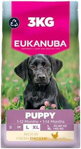 Eukanuba Fresh Chicken - Complete Dry Puppy Food - For Large & Giant Breed Dogs 3KG