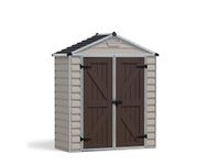 Palram Canopia SkyLight Shed 6x3 Durable Storage Tan