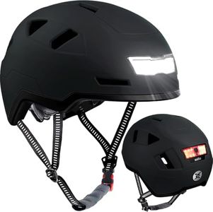 XNITO Bike Helmet with LED Lights - Urban Bicycle Helmet for Adults, Men & Women - CPSC & NTA-8776 Dual Certified - Class 3 E-Bikes, Scooters, Onewheel, Commuter, Mountain