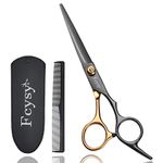 Hairdressing Scissors Hair Cutting Scissor, Fcysy Professional Scissors for Hair Cutting Hairdresser Scissors, Barber Scissors Haircut Scissors Hair Shears with Comb, Hair Scissors Set for Men Women