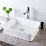 Lordear Vessel Sink Rectangle 19 In