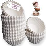White Mini Cupcake Liners - 300-Pac