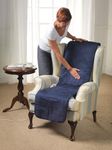 Homeglow B-Warm Heated Seat Cover, Machine Washable, Single Button Control, 4 Temperature Settings, Auto Safety Shutdown, CE/UKCA Certified, for Chair and Sofa