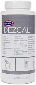 Dezcal Urnex Coffee and Espresso Machine Descaler Activated Scale Remover - 900g Bottle - Fast Effective Descaling Of Boilers and Heating Elements Faucets Spray Heads Milk Systems