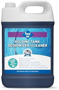 Travel Jon RV Toilet Treatment, Black & Grey Water Tank Treatment, Powerful Deodorizer/Waste Digester - Tank Odor Eliminator, Breaks Down Sludge, Tissue | Fresh Scent (1 Gallon)