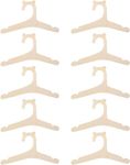 10 Pcs Wooden Kids Hangers, 9 inch 