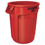 Rubbermaid FG263200RED Vented BRUTE 32 Gal, Red
