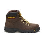 Caterpillar Men's Outline Steel Toe Work Boot, Seal Brown, 10.5 M US