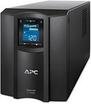 APC 1500VA Smart UPS with SmartConnect, SMC1500C Sinewave UPS Battery Backup, AVR, 120V, Line Interactive Uninterruptible Power Supply