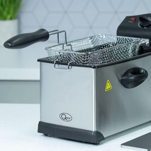 Quest 3L Deep Fat Fryer – Stainless Steel Electric Chip Pan