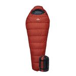 TETON Sports LEEF Ultralight Mummy Sleeping Bag Perfect for Backpacking, Hiking, and Camping; 3-4 Season Mummy Bag; Free Stuff Sack Included