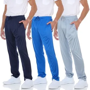 DARESAY Dry-Fit Sweatpants for Men - Track Pants Men - Stretchable Workout Clothes - Comfy and Soft Moisture Wicking (3-Pack)