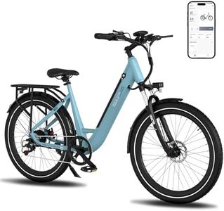 RCB G6 Electric Bike, 27.5-inch City E-Bike, NFC/APP Start, 36 V 10.4Ah Removable Battery,40-50 km range,Electric Commuter Bicycle for Adults Men and Women