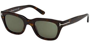 Tom Ford Men's Snowdon FT0237-52N-52 Brown Square Sunglasses