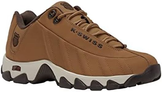 K-Swiss Men's ST329 CMF Sneaker, Brown Sugar/Pumice Stone/Java, 11 M