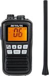 Retevis RM01 VHF Marine Radio, VHF Handheld Radio, Floating Vibration 88 Channels, IP67 Walkie Talkie Waterproof, Ship to Shore Radio for Kayaking Fishing Boating (1 Pack)