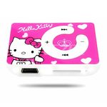 Lambent ( LIMITED STOCK with 15 YEARS WARRANTY ) Kitty Cute Mini Mp3 Anime Kt Cat Portable Clip MP3 Player - Multicolor