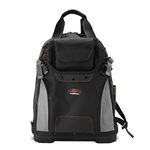 TradeGear Heavy-Duty Tool Backpack w/Reinforced Bottom - Waterproof PVC-Coated Tool Bag, Features Padded Back Support, Breathable Fabric, Multiple Storage Compartments