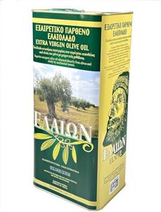 Trinovi Elmar Extra Virgin Olive Oil - Premium Quality - 5 Liter - Cold Pressed - Direct from Greece - Special Process- Tin Can