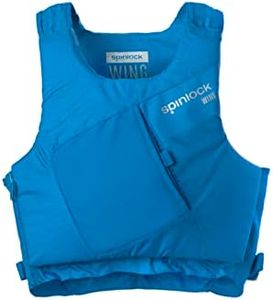 Spinlock Wing Side Zip 50N Kayak Dinghy Sailing PFD Aide à la flottabilité pour Les Sports Nautiques - Bleu Cobalt - Easy Stretch
