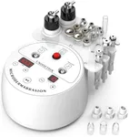 UNOISETION Diamond Microdermabrasion Machine, 4 in 1 Professional Dermabrasion Facial Machine with LED Display and Silicone Tips, Home Use Facial Skin Care Equipment