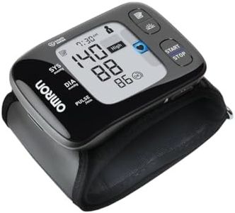Omron HEM 6232T Wrist Blood Pressure Monitor (Black)