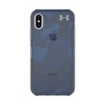 Under Armour UA Protect Verge Case for iPhone X - Utility Print/Translucent Navy/Mediterranean
