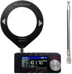 Sopop V3S SI4732 Mini Radio Receiver Updated Firmware Battery Powered Radios with Built-in Headphone Amplifier Hi-Z Support LSB USB AM FM Full Band Pocket Size(Updated)