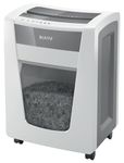 Leitz IQ Office Pro P6+ Super Micro Cut Paper Shredder, Shreds 6-5 Sheets (70-80 gsm), 30L Bin, White, 80101000