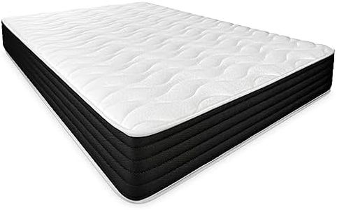 DUÉRMETE ONLINE - Colchón Viscoelástico Pocket Visco Reversible (Cara Invierno-Verano) Firmeza-Dureza Media-Alta, Grosor 25cm, Antiácaros, Antibacerias e Hipoalergénico, 90x180