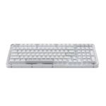 Logitech Alto Keys K98M Wireless Clicky Mechanical Keyboard, Customizable Keyboard with Vibration Absorbing Gasket, Backlit Keys, Bluetooth, USB-C Charging, for PC, Mac, Laptops - Off-White