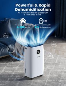 12L Dehumidifier with Digital Display – Compact Home Moisture Removal