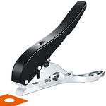 Hole Punch 3/8 inch-10mm Single Hole Punch,Heavy Duty Hole Puncher Single,Paper Punch Portable Hand Held Long Hole Punch for Paper Cards Plastic Cardboard