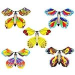 JoFAN 5 Pack Magic Flying Butterfly