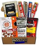 Fathers Day Gift Ideas from Son Wife Daughter - Unique Gifts for Men - Beef Jerky And Pepperoni Stick Gift For Men - Dad - Brother - Mens Snack Box - Birthday Gifts For Men Meat Gift Basket - Carnivore Snacks for Adults - Gifts for Boyfriend - Fathers ...