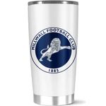 Tumbler Stainless Steel Insulated 20 Oz Millwall Iced Football Cold Club Hot 1885 Tea Millwall Coffee Fc Wine The Lions Funny Travel Cups Mugs For Men Women