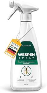 Silberkraft Wespenspray 500 ml, Spray zur Wespenabwehr, Anti-Wespen-Mittel zum Vertreiben der Insekten, hilft gegen Wespennester, Repellent mit starker Sofort- und Langzeitwirkung, made in Germany