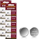 10Pcs CR1225 3V Lithium Battery Button Cell Batteries Battery for Car Key CR 1225 12