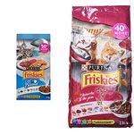 Friskies Chef's Blend Dry Cat Food - 3 kg Bag & 7 Dry Cat Food - 2.86 kg Bag