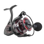 PENN Clash II Spinning Fishing Reel, Grey/Black