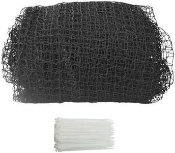 Sharellon 30x12FT Baseball Softball Backstop Net Portable Sports Barrier for Backyard Training Hitting Pitching Practice Outdoor Use