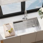 ARAUSK Undermount Sink, 32 X 19 Inc