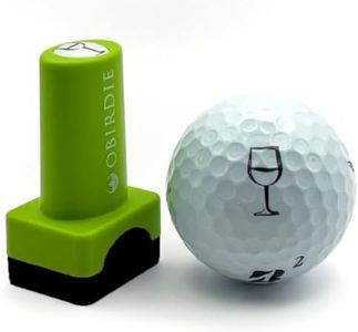 Obirdie Golf Ball Stamp (Wine Glass)