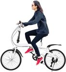 CUMELLIIR Folding Bikes For Adults 