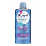 Bioré Micellar Cleansing Water with Blue Agave and Baking Soda for Combination Skin Cleans Deep Pores 300 ml